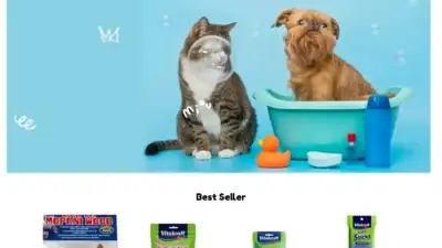 Screenshot of Non-Delivery scam website Petsbeststores.com