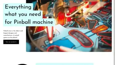 Screenshot of Non-Delivery scam website Pinball-store.com