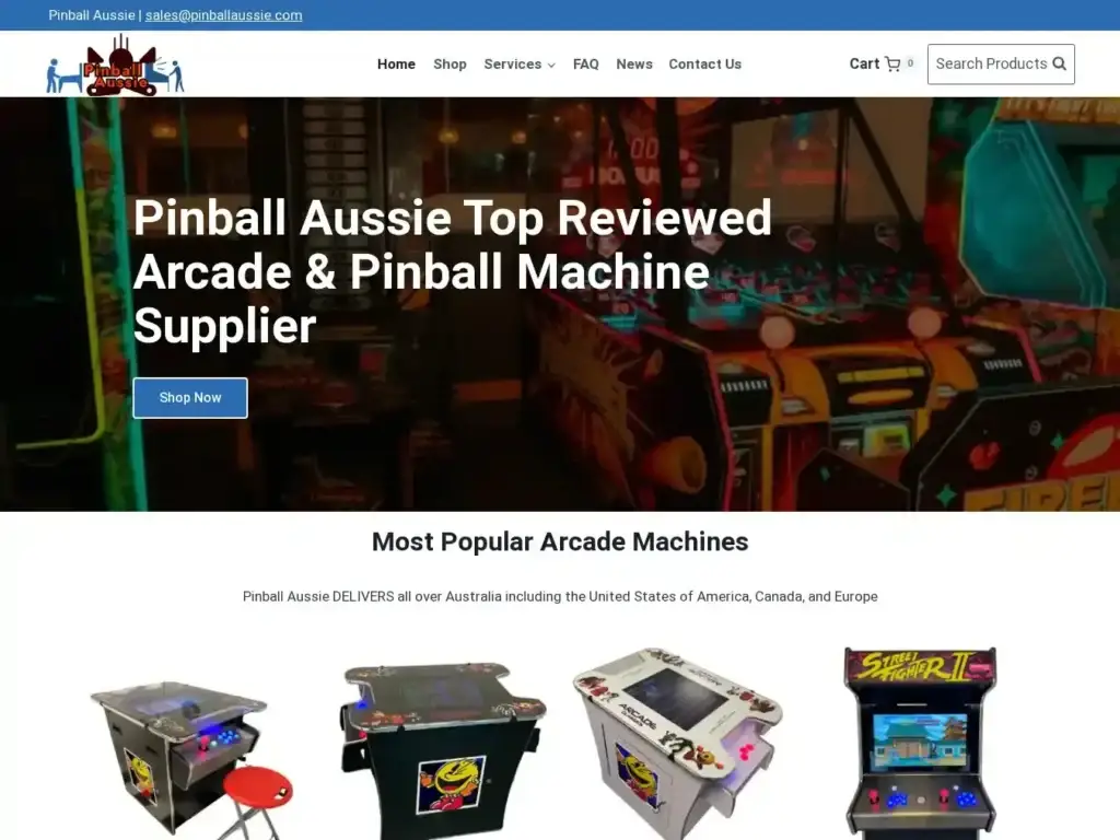 pinballaussie-com Alternative Text