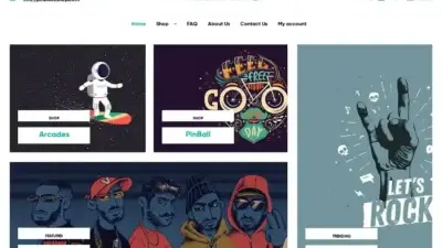 Screenshot of Non-Delivery scam website Pinballeshop.com