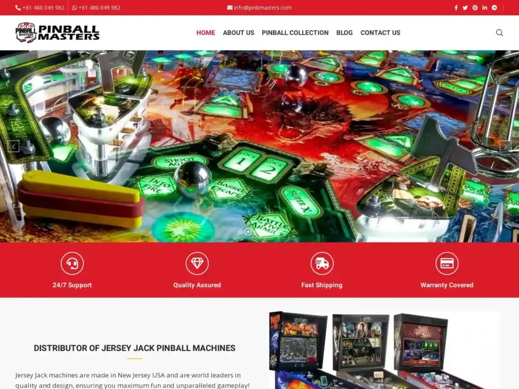 pinbmasters-com Alternative Text