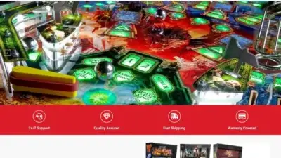 Screenshot of Non-Delivery scam website Pinbmasters.com