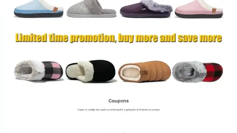 Screenshot of Non-Delivery scam website Pinedacovallin.com