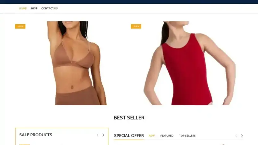 Screenshot of Non-Delivery scam website Pinterehwrhst.shop