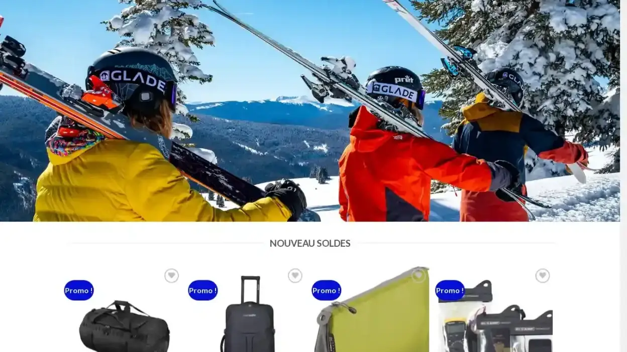 Screenshot of Non-Delivery scam website Pleinairpro.com