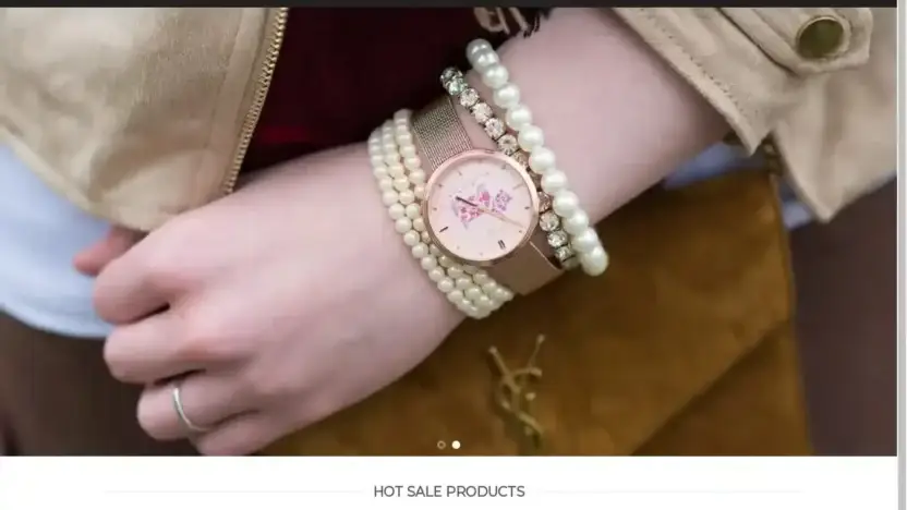 Screenshot of Non-Delivery scam website Popleatherbags.com