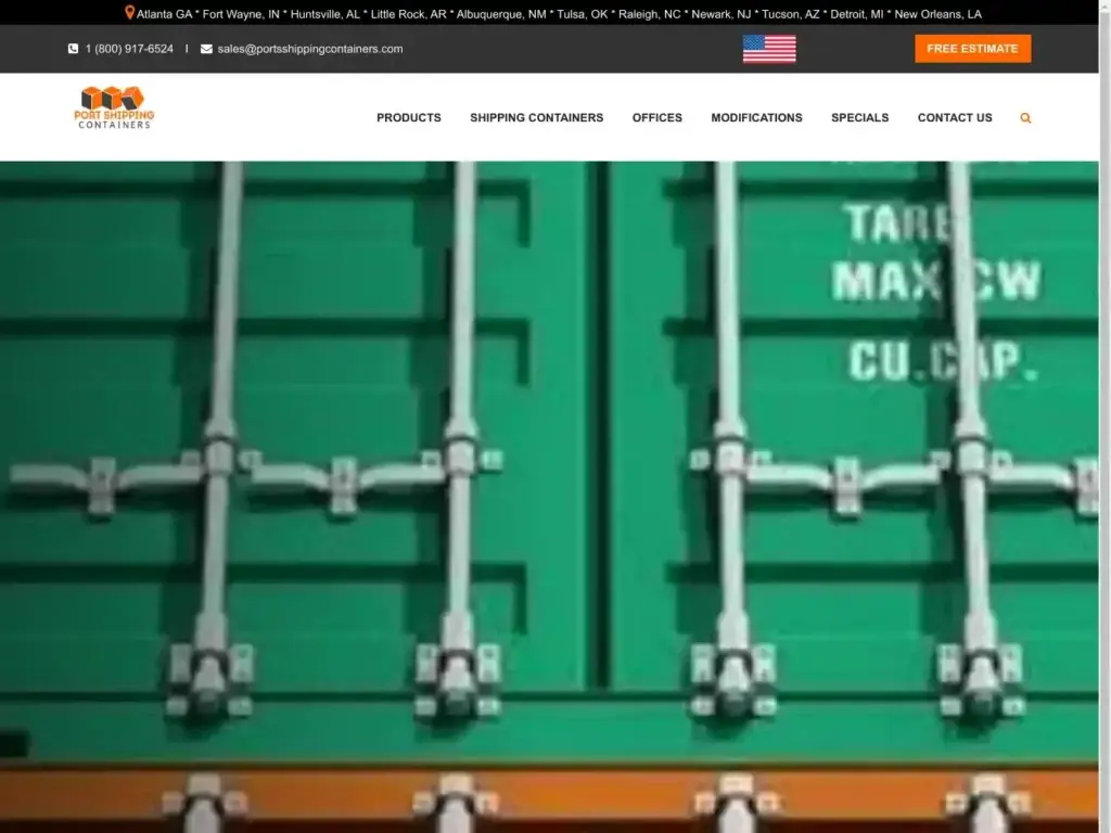 portsshippingcontainers-com Alternative Text