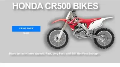 Screenshot of Automobile scam website Powersportshonda.net