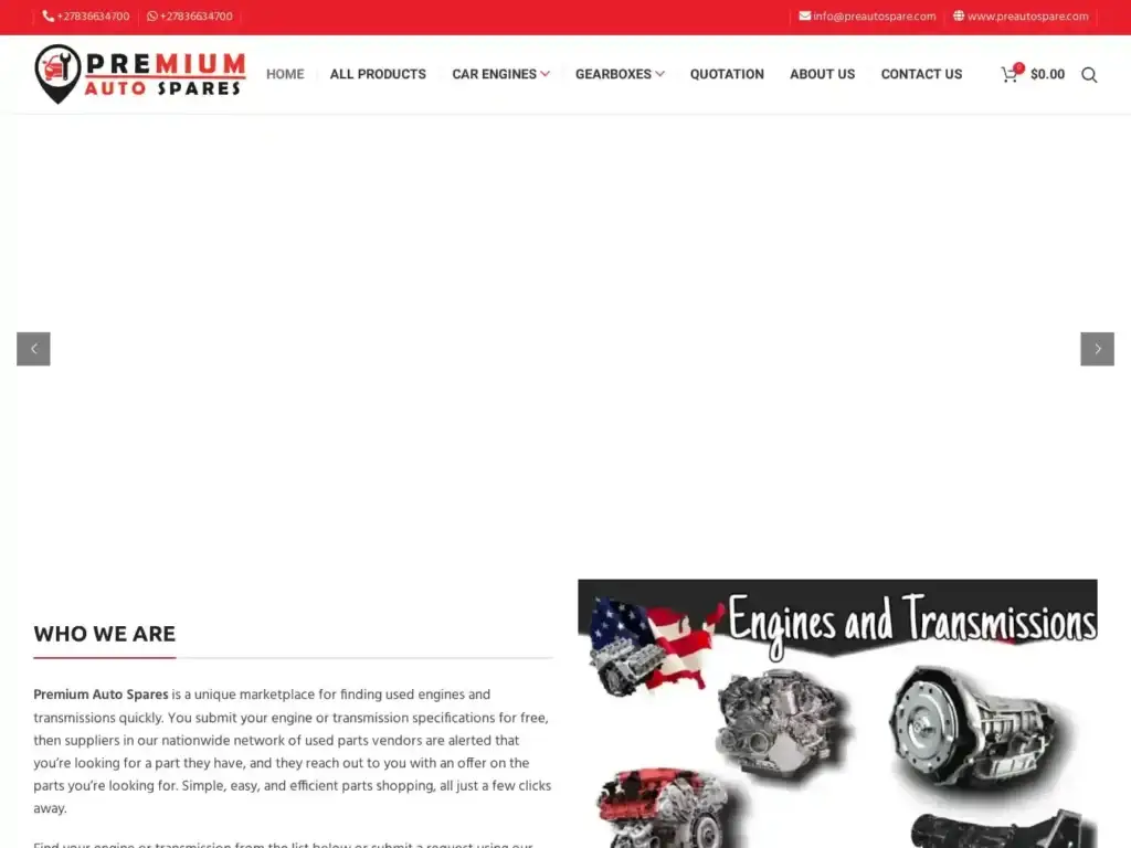 preautospare-com Alternative Text