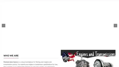 Screenshot of Automobile scam website Preautospare.com