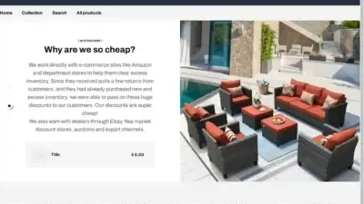 Screenshot of Non-Delivery scam website Preckmall.store
