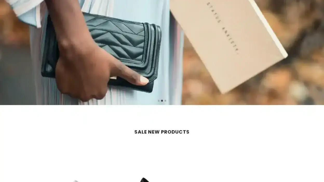 Screenshot of Fashion scam website Premiumnovo.com