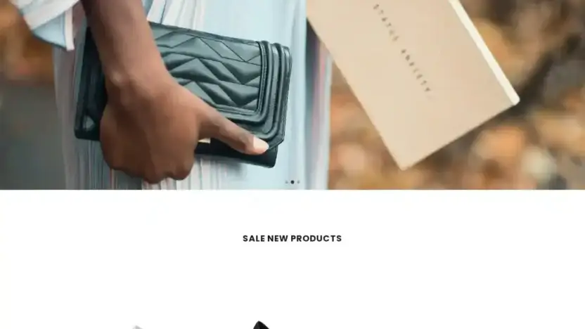 Screenshot of Fashion scam website Premiumnovo.com