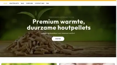 Screenshot of Non-Delivery scam website Premiumpelletsdirect.com