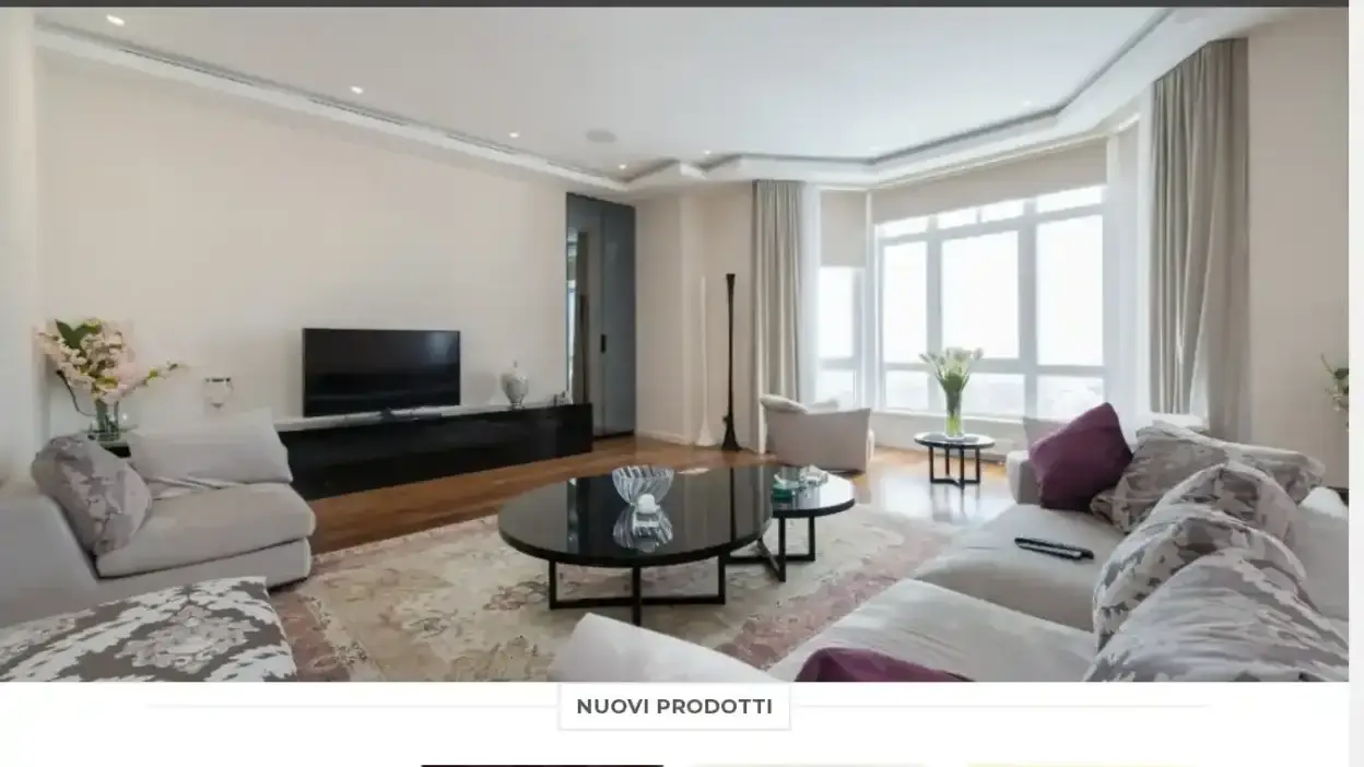 Screenshot of Non-Delivery scam website Prezzitappeti.com