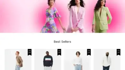 Screenshot of Fashion scam website Primarkiesale.shop