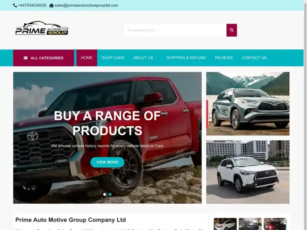 primeautomotivegroupltd-com Alternative Text