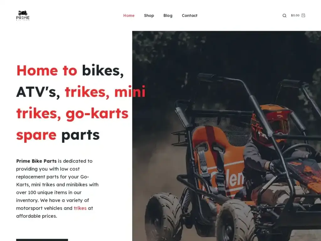 primebikeparts-com Alternative Text