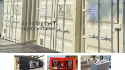 Screenshot of Container scam website Primumcontainersdepot.com