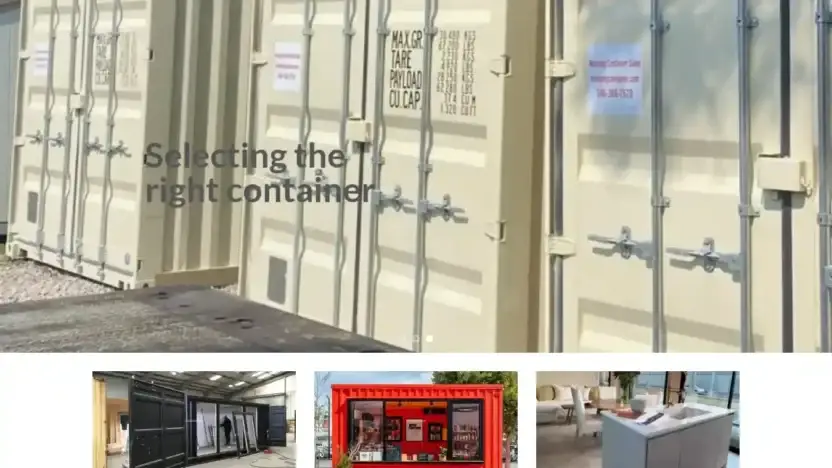 Screenshot of Container scam website Primumcontainersdepot.com