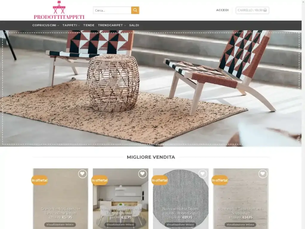 prodottitappeti-com Alternative Text