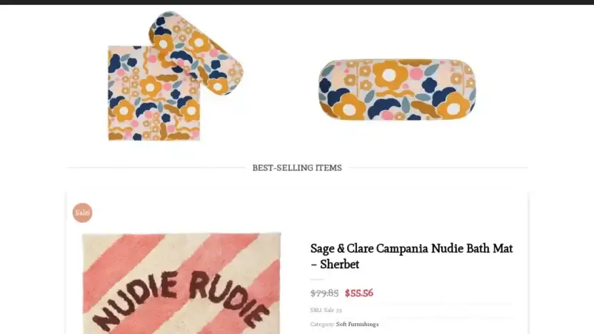 Screenshot of Non-Delivery scam website Producttophome.com