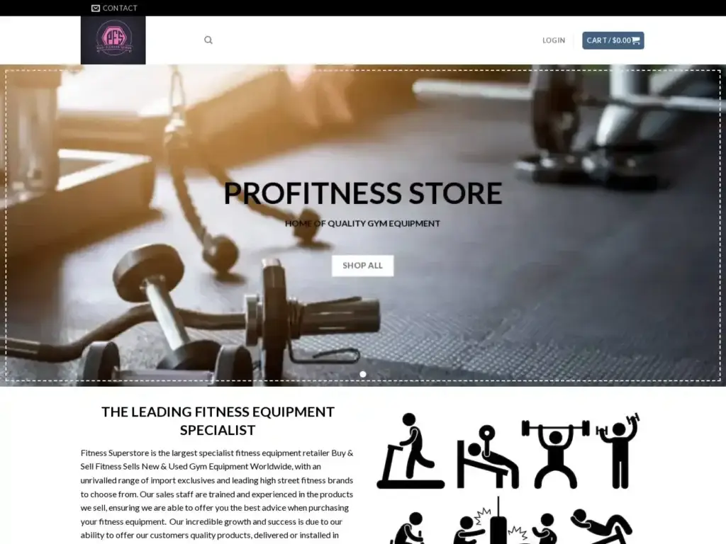 profitnessstores-com Alternative Text