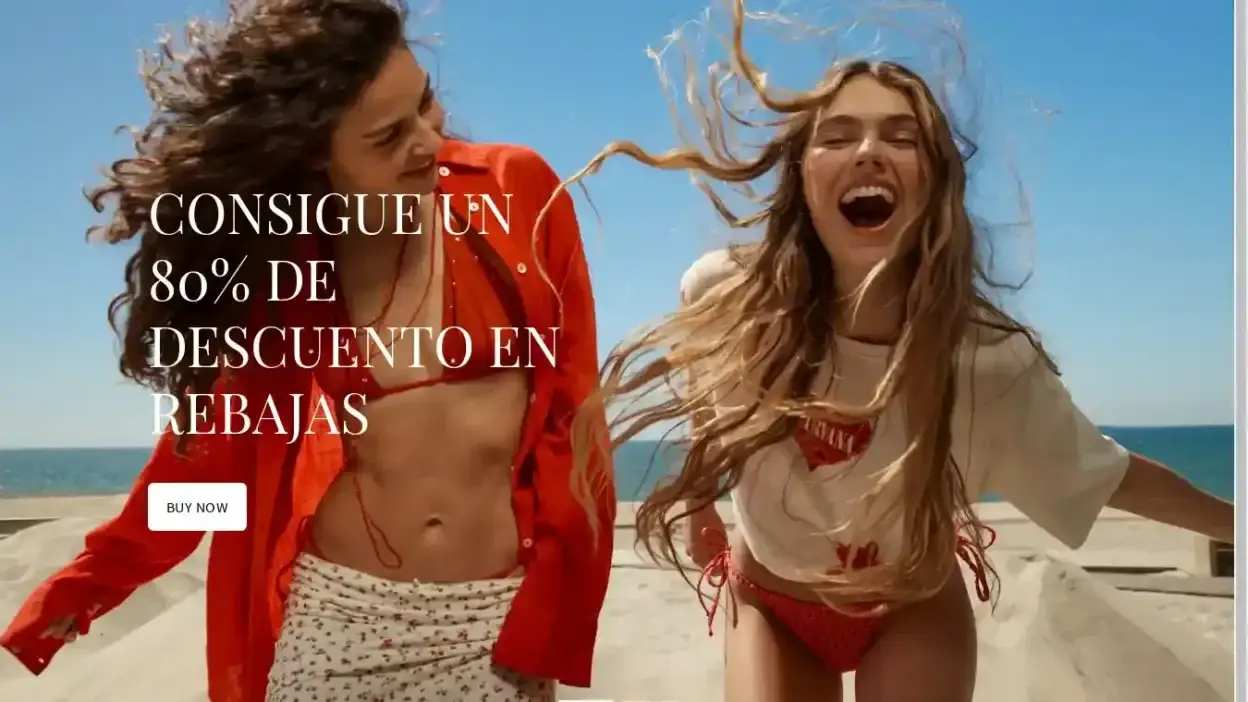 Screenshot of Non-Delivery scam website Pullandbearoutlet.shop