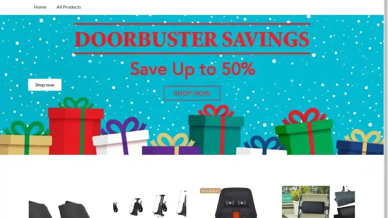 Screenshot of Non-Delivery scam website Puzzlboard.shop