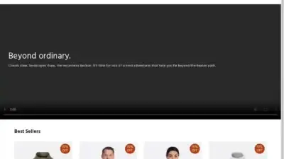 Screenshot of Non-Delivery scam website Rab-uk.shop