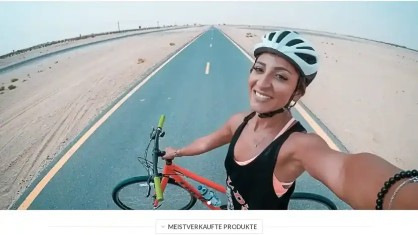 Screenshot of Sport scam website Rabattathletisch.com