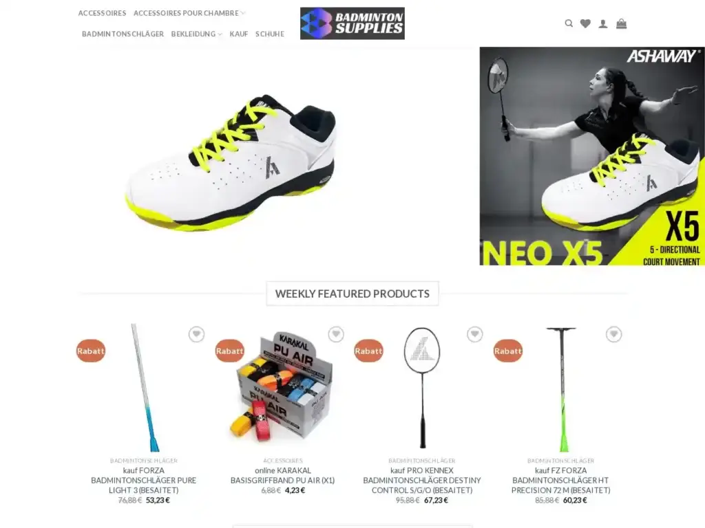 rabattbadminton-com Alternative Text