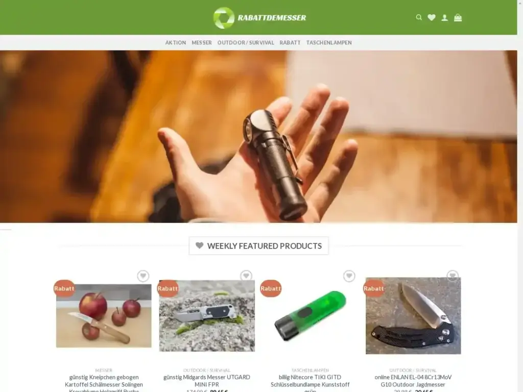 rabattdemesser-com Alternative Text