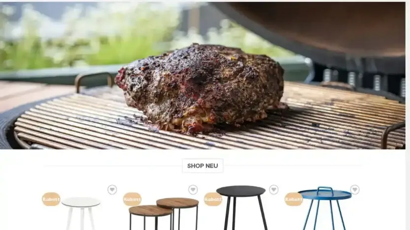 Screenshot of Non-Delivery scam website Rabattgarten.com