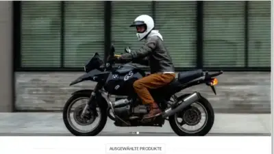 Screenshot of Non-Delivery scam website Rabattmoto.com