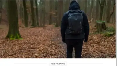 Screenshot of Non-Delivery scam website Rabattoutdoorde.com