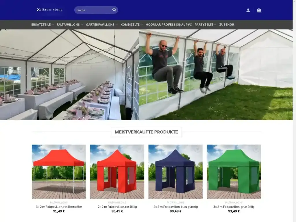 rabattzelte-com Alternative Text