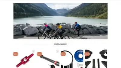 Screenshot of Non-Delivery scam website Radfahrradwelt.com