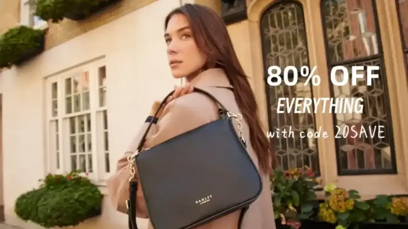 Screenshot of Non-Delivery scam website Radleylondonstore.com