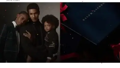 Screenshot of Fashion scam website Ralphlarstores.com