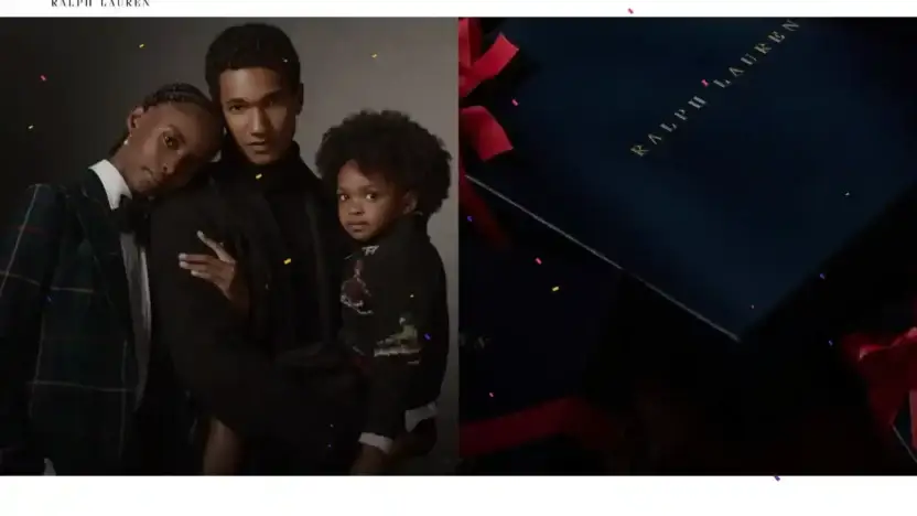 Screenshot of Fashion scam website Ralphlarstores.com