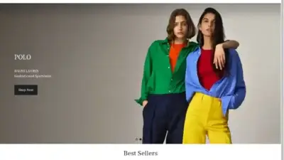 Screenshot of Non-Delivery scam website Ralphlaurenpolo.shop