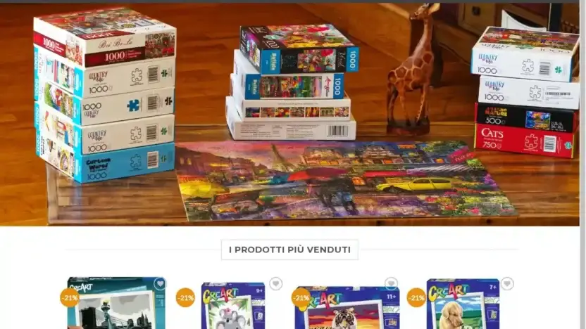 Screenshot of Non-Delivery scam website Ravensburgergiocattoli.com
