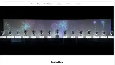 Screenshot of Non-Delivery scam website Realmadridam.shop