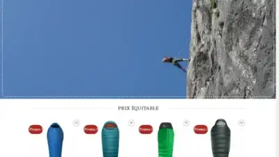 Screenshot of Non-Delivery scam website Rechercheoutdoor.com