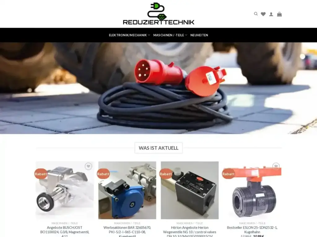 reduzierttechnik-com Alternative Text