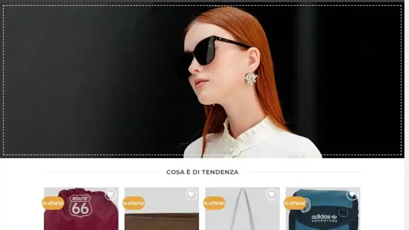 Screenshot of Non-Delivery scam website Regalitendenza.com