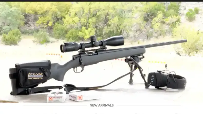 Screenshot of Sport scam website Retailrifle.com