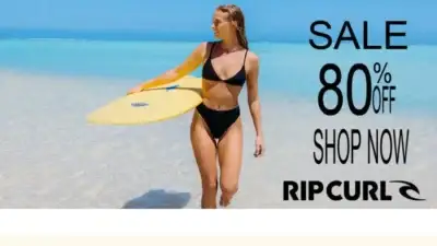 Screenshot of Non-Delivery scam website Ripcurlcloth.store