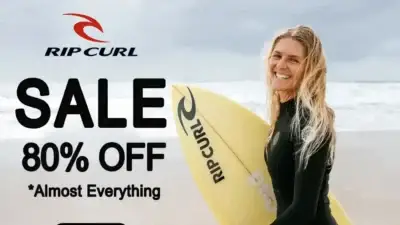 Screenshot of Non-Delivery scam website Ripcurlofficial.com